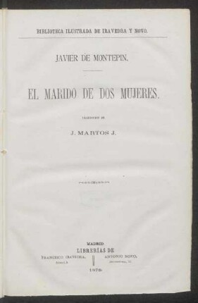 El marido de dos mujeres