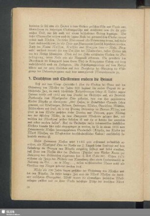 3. Deutschtum und Christentum erobern die Heimat