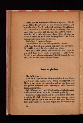 Kaum zu glauben