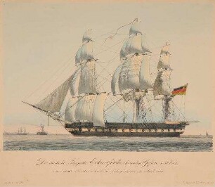 Deutsche Fregatte "Eckernförde" (1849)