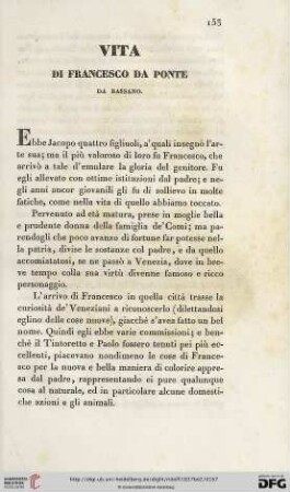 Vita di Francesco da Ponte da Bassano