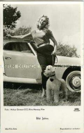Bibi Johns in dem Film "Musikparade"