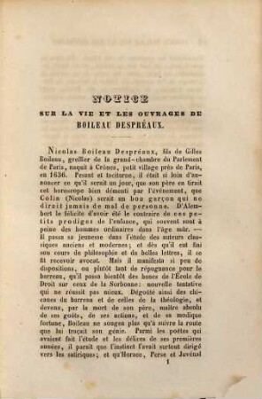 Chefs-d'oeuvre poétiques de Boileau Despréaux