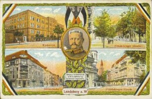 General-Feldmarschall v. Hindenburg - Der Befreier Ostpreußens - Landsberg a. W.