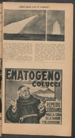 ¿Qué pasó con el cometa?