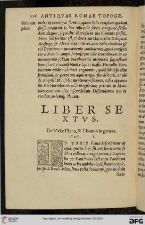 Liber sextvs