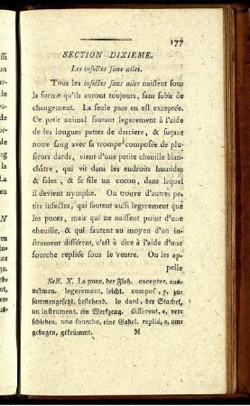 Section Dixieme.