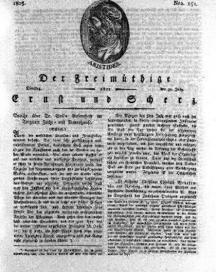 Nro. 151, Dienstag den 30. July