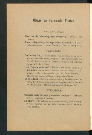 Obras de Fernando Pontes