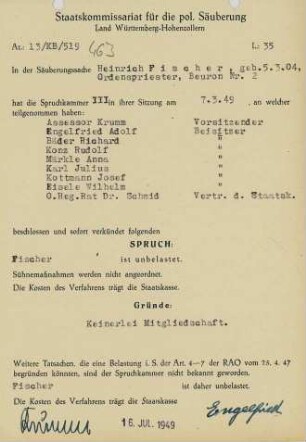 Fischer, Heinrich