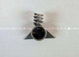 Christbaumschmuck: Eisenschrott (Ring, Feder, Dreieck)