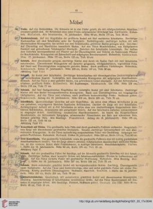 Möbel, Einrichtung, Textilien, Plastik (Nr. 366-531)