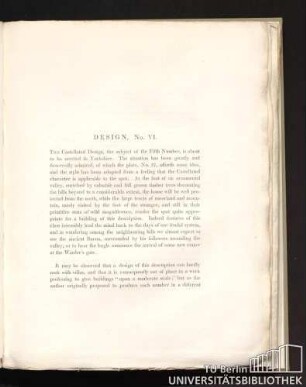 Design, No. VI.