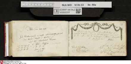 Stammbuch des Ernst Philipp Ludwig Zellmann (1763-1795) aus
                           Braunschweig