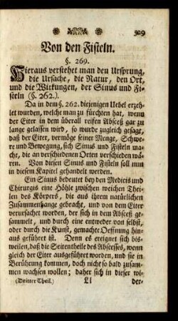 Von den Fisteln