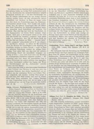 124 [Rezension] Friedensburg, Walter, Kaiser Karl V. und Papst Paul III.