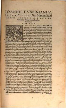 De Caesaribus atque Imperatoribus romanis opus insigne
