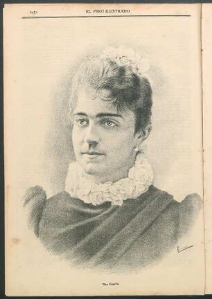 [Retrato de] Una limeña.