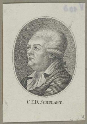 Bildnis des C. F. D. Schubart