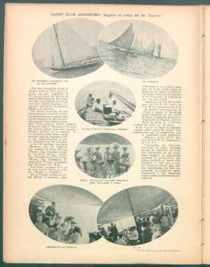 Yacht Club Argentino - Regatas en honor del Dr. Charcot