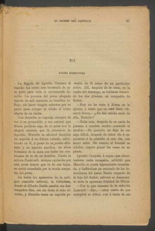 XII - Lucha silenciosa