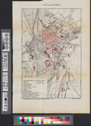 Plan von Kissingen