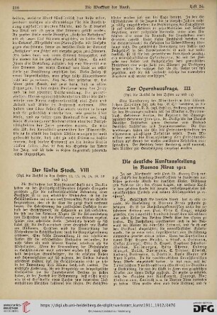 Die deutsche Kunstausstellung in Buenos Aires 1912