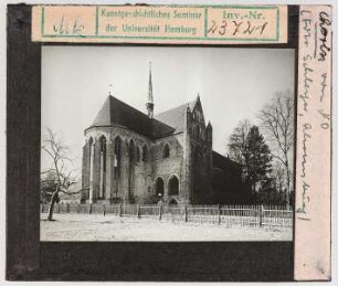 Chorin, ehem. Zisterzienserkloster: Kirche von Nordosten