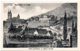 Freyburg a. d. Unstr. Altes Jahnhaus zu Jahns Zeiten