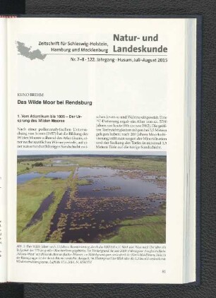 Das Wilde Moor bei Rendsburg