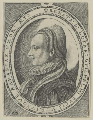 Bildnis der Herzogin Renata von Bayern