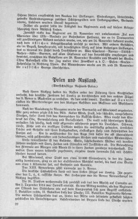 Polen und Rußland.