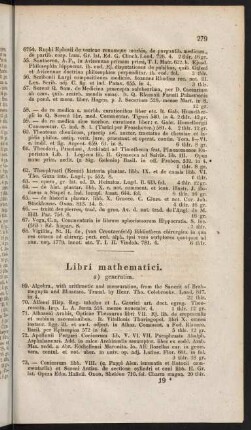 Libri mathematici.