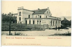Rzepnitz. Gasthaus zum Paradies