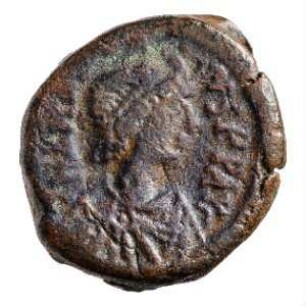 Münze, Halbfollis, 507 - 512