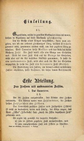 Lehrbuch der Arithmetik für Latein- und Realschulen