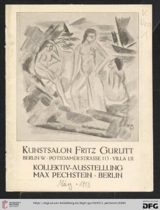 Kollektiv-Ausstellung Max Pechstein, Berlin