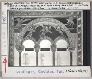 München, Bayerische Staatsbibliothek: CLM 14000, 3. Seite des 2. Kanons