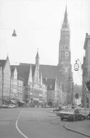 Landshut: Altstadt mit St. Martin