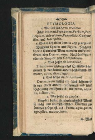 Etymologia.