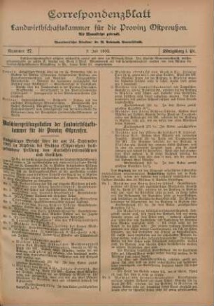 Nummer 27. 2. Juli 1902.