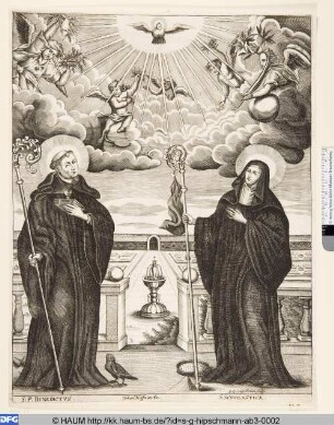 Hl. Benedikt und Hl. Scholastika
