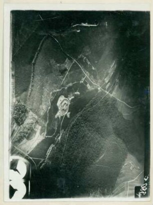 Foto der Befestigungsanlagen von Saint-Symphorien (Luftbild)