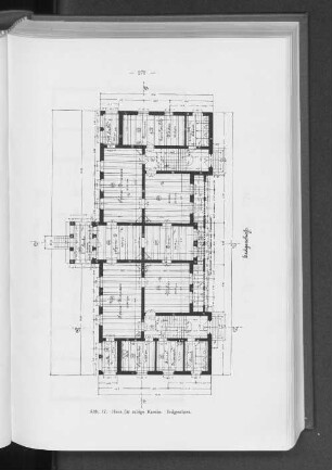 Abb. 17. Haus für ruhige Kranke. Erdgeschoss.