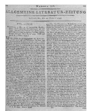 Bischof, K. J.: Versuch über den freiwilligen Tod. Nürnberg: Raspe 1797