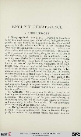 English Renaissance