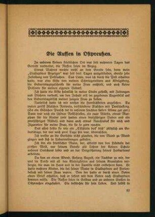 93-116, Die Russen in Ostpreußen - "Seine Majestät Großfürst Nikolajewitsch"