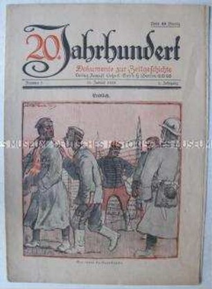 Kulturgeschichtliche Wochenzeitschrift "20. Jahrhundert" u.a. zur Rückkehr deutscher Kriegsgefangener