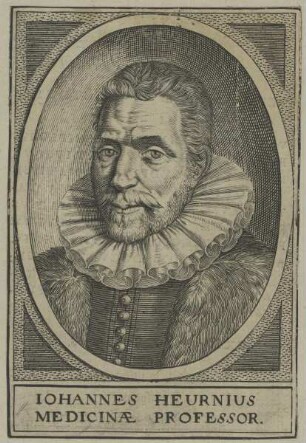 Bildnis des Iohannes Heurnius
