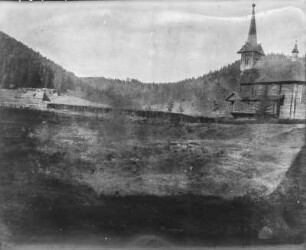 Holzkirche : Die Holzkirche in Tatranska Javorina